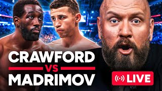 CRAWFORD vs MADRIMOV  Live From Los Angeles 🇺🇸 [upl. by Nonnek]