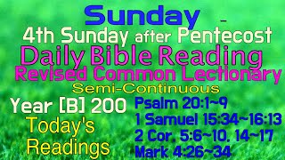 2024June16 SUNDAY Fourth Sunday after Pentecost  Revised Common Lectionary Year B200 [upl. by Anaic]