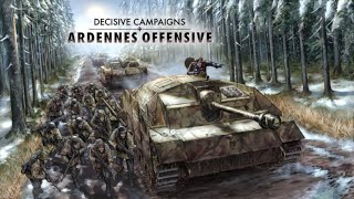 Decisive Campaigns Ardennes Offensive Stavelot Part 1 Moving North for Fuel Supply [upl. by Yenitirb]