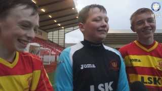 Postmatch interview with Rossvale FC U14s [upl. by Flemming646]