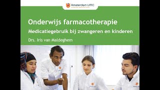 Farmacotherapie bij zwangeren en kinderen [upl. by Eimirej]