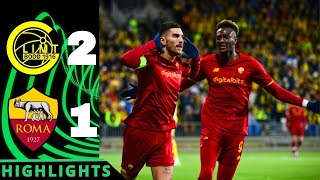 BodøGlimt vs Roma 21 Highlights All Goals  UEFA Conference League  2022 [upl. by Yhtomit]