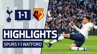 HIGHLIGHTS  SPURS 11 WATFORD [upl. by Nilyram787]