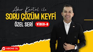 Aker Kartal ile Keyifli Soru Çözüm  8 Karma Dil bilgisi akerkartal [upl. by Sosthena]