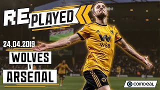 Full match replay  Wolves 31 Arsenal  April 24th 2019 [upl. by Ariella]