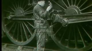 London To Edinburgh By Rail 1940s  Film 13040 [upl. by Weissberg]