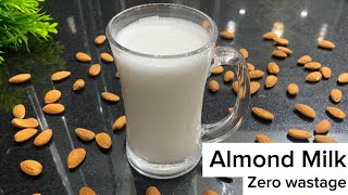 how to make almond milk  almond milk recipe  almond milk by cooking with mamoona [upl. by Burrton]