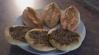 Manakeesh Zaatar and cheese مناقيش بالجبنة والزعتر [upl. by Esiouqrut]