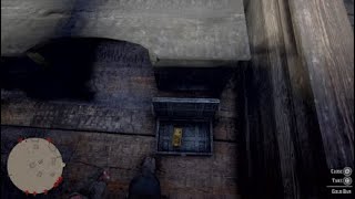 RDR 2 Limpany Sheriffs Office  Gold bar respawned [upl. by Neelhtak]