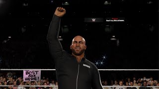 WWE 2K24  Carmelo Hayes vs Giovanni Vinci Smackdown  August Week 3 2024 [upl. by Hinkle815]