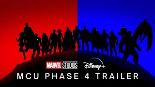 Marvel Cinematic Universe  Phase 4 20212022 Main On End Credits Avengers Endgame Style [upl. by Gloriana]