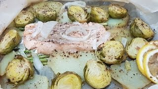 Parchment baked Salmon [upl. by Richy908]