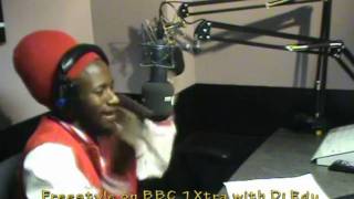 Winky D Freestyle on BBC 1Xtra Destination Africa with Dj Edu [upl. by Nessnaj]