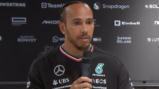 Lewis Hamilton gives fiveword retirement verdict but urges Mercedes caution [upl. by Leelah]