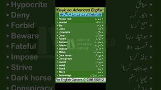 Daily Life English Vocabulary Words With Meanings  Basic to Advanced English [upl. by Tennos]