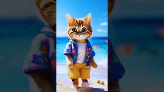 Cute 😍 ai cat dance in odia song babycat catdancing catlover dance ytshortsvideo status video [upl. by Adnilahs441]