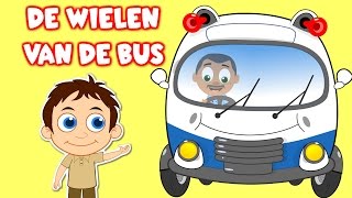 Nederlandse Kinderliedjes  De Wielen Van De Bus etc  Wheels on the bus [upl. by Ardnu]