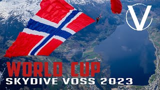 Skydiving World Cup  Voss 2023 [upl. by Yelsnia]