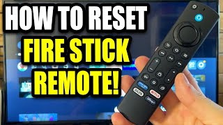 How to Reset Fire Stick Remote amp Fix Most Issues [upl. by Rolo]