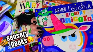 ASMR🚨Sensory Books🫠Textures Galore  Lots of Tapping amp More To Help You Fall Into a Deep Sleep💤 [upl. by Aisnetroh175]