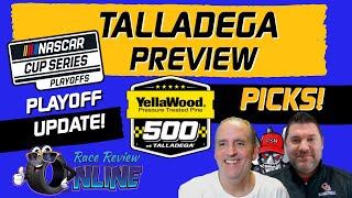 NASCAR Preview Show Talladega – YellaWood 500 preview with analysis picks amp more [upl. by Dadivitan]