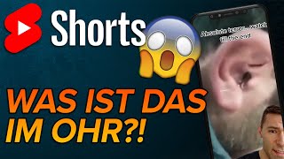 Ohrwurm  also im Ernst EIN WURM IM OHR shorts [upl. by Yetsirhc]