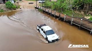 เส้นทางออฟโรดขับรถไปชมทะเลหมอกหน้าฝนที่ เขากระโจม 1กับยาง LANDSAIL MULTTI TERRAIN [upl. by Elder]