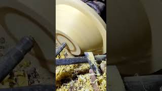 Wooden bowl workinghandmadehandicraftwoodsubscribewoodcraft [upl. by Assertal]