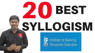 20 BEST SYLLOGISM 7 For BANK EXAMS [upl. by Esinahs35]