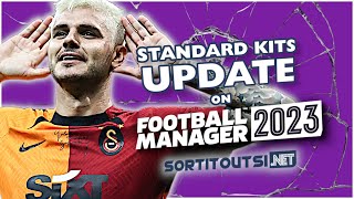 STANDARD KIT MEGAPACK UPDATE  Football Manager 2023 Kitpack Installation Guide [upl. by Buine]