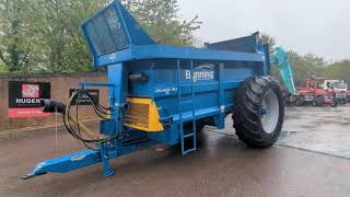 BUNNING LOWLANDER MK4 75 MUCK SPREADER [upl. by Yeh]