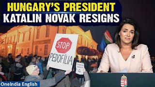 Hungary’s President Steps Katalin Novak Down Following Backlash Over Controversial Pardon  Oneindia [upl. by Boyd]