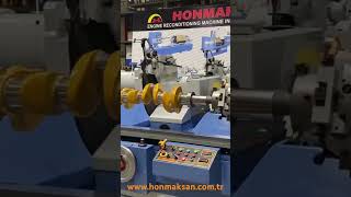 HONMAKSAN  Crankshaft Grinding Machine [upl. by Scarface]