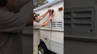 Getting our casita ready for the rally shorts casitatraveltrailer rv [upl. by Ordnassela]