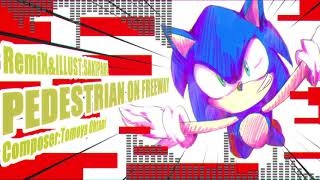 【SONIC FORCES Remix】PEDESTRIAN ON FREEWAY【Metropolitan Highway】 sonicthehedgehog [upl. by Odlopoel]