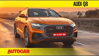 Audi Q8 India Review  New Flagship Coupe SUV  First Drive  Autocar India [upl. by Harret]