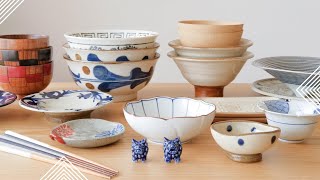 Japanese Dining 101  Learn the Basic Traditional Table Arrangement  Tableware Names and Functions [upl. by Ancilin]