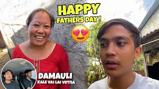 Damauli Gayem Kale Vai Lai Vetna 😍  Baba Xitai Aaunu Hunxa 😊  Happy Father Day✨️  Crazy Roshan [upl. by Nlyak579]