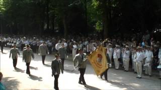 Schützenzug Düsseldorf 20130714 Parade Video 2 [upl. by Keelby]