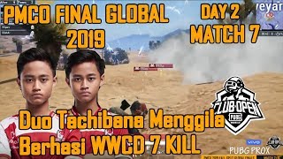 BTR Zuxxy Ft Luxxy Berhasil WWCD  MATCH 7 DAY 2  PMCO PMCO Global Finals 2019  PUBG MOBILE [upl. by Athene850]