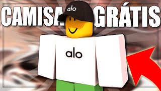 Como GANHAR Um Camisa GRÁTIS Do Evento Alo No Roblox [upl. by Asirem]