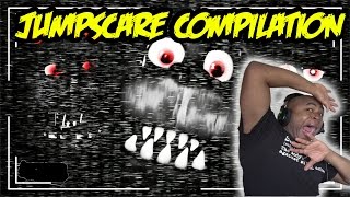 Five Nights At Freddys JUMP SCAREFunny Moments Compilation [upl. by Joshi4]