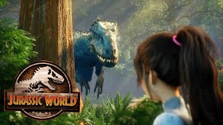 Yasminas Nightmares Jurassic World Camp Cretaceous Season 4 Clip Indominus Rex and Scorpius Rex [upl. by Guinna]