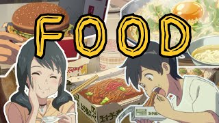 Tenki no Ko  Food Compilation [upl. by Sugna441]