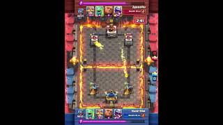 This is what happens you try to tie in clash Royale [upl. by Alliuqat]