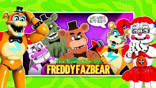 Reacting to the Evolution of FREDDY FAZBEAR [upl. by Yaeger683]