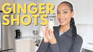 How to Make Ginger Shots with ONLY 3 Ingredients [upl. by Enalb]