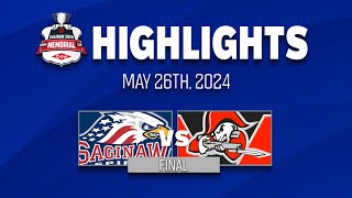 2024 Memorial Cup Highlights May 2624  Saginaw Spirit vs Drummondville Voltigeurs [upl. by Tecla367]