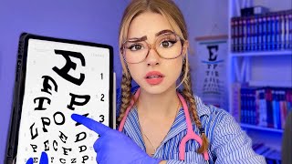 ASMR Cranial Nerve Exam BUT EVERYTHING IS WRONG ❗😲 Medical Roleplay 👩‍⚕️ [upl. by Sladen]