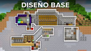 Cómo Construir La BASE PERFECTA en Minecraft [upl. by Dnalra]